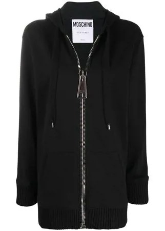 Moschino худи оверсайз Macro Zip