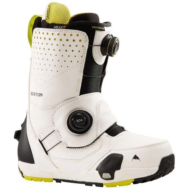 Ботинки для сноуборда мужские BURTON Photon Step On Stout White/Yellow 2022