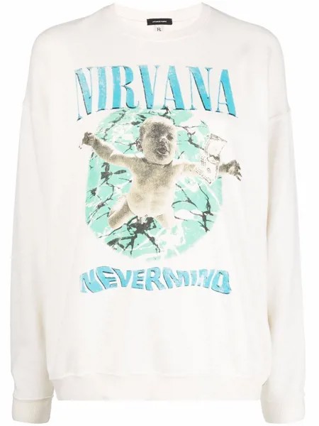 R13 толстовка Nirvana с графичным принтом