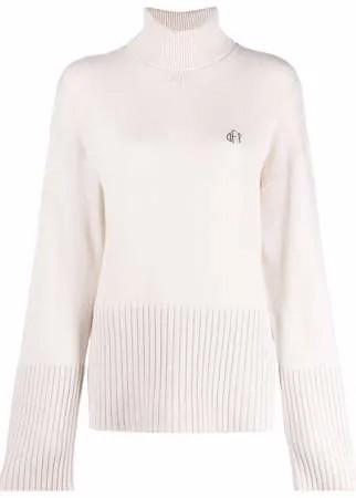 Off-White джемпер с вышитым логотипом