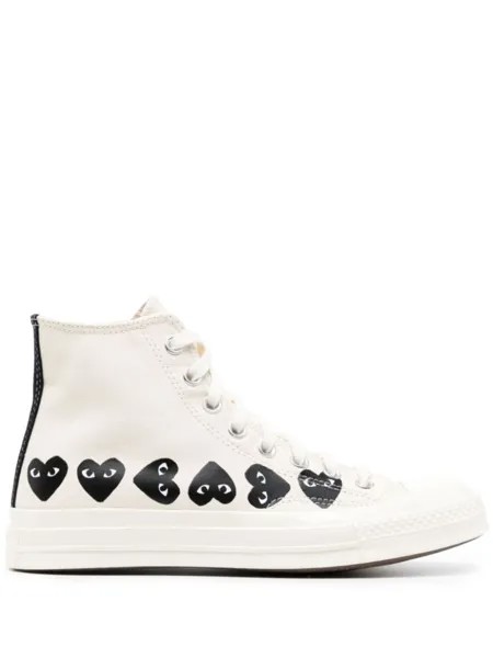 Comme des Garçons высокие кеды Chuck 70, нейтральный цвет