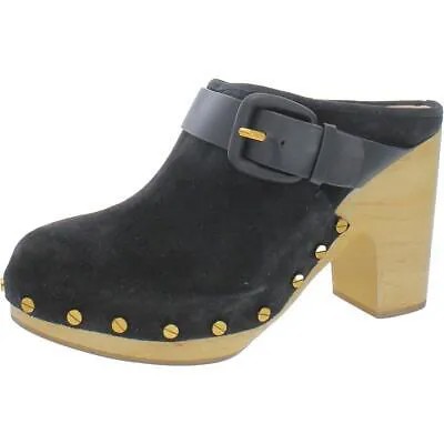 Женские замшевые сабо без шнуровки Veronica Beard Dacey BHFO 3974