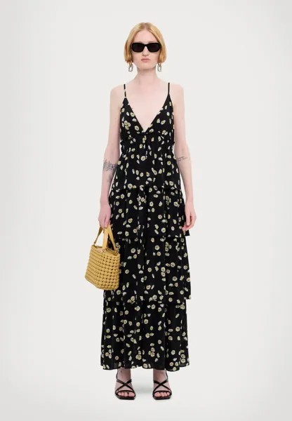 Платье макси ROBE The Kooples, черный