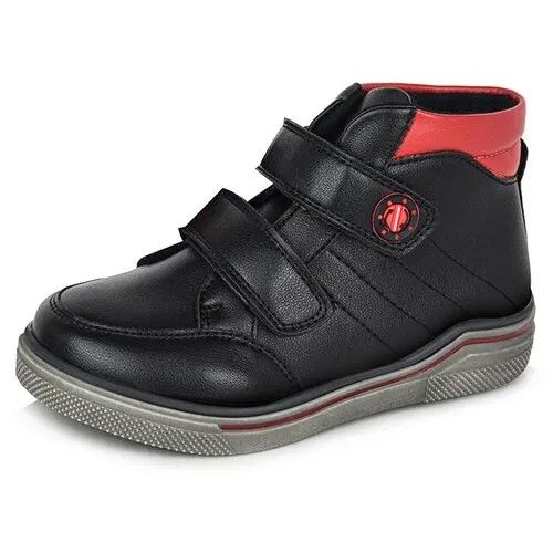 Ботинки Biker детские демисезонные для мальчиков JSD20A-05 размер 30, цвет: черный