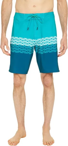 Шорты для плавания RVCA VA Trunk Print, цвет Teal