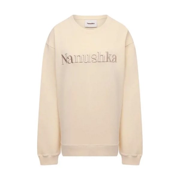 Хлопковый свитшот Nanushka