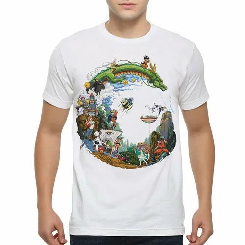 Футболка Dream Shirts, размер XL, белый