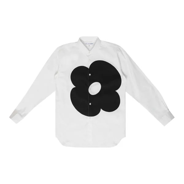 Comme des Garçons SHIRT Рубашка из тканого материала, цвет Белый