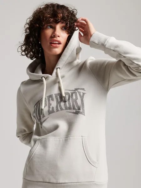 Худи с украшением Superdry, Glacier Grey