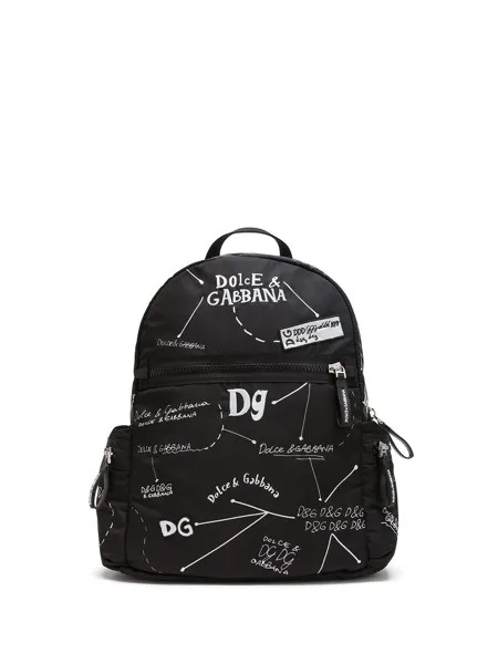 Dolce & Gabbana Kids рюкзак с логотипом