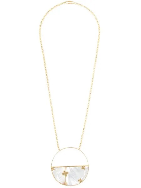 Aurelie Bidermann цепочка с кулоном-зеркалом