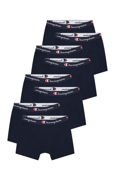 Боксеры Champion Boxershorts 8pk Boxer, темно-синий