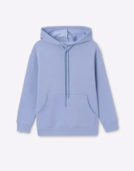 Голубое худи oversize для девочки Gloria Jeans