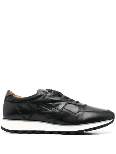Hackett кроссовки с тисненым логотипом, черный
