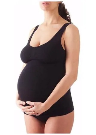 Майка Maternity Canotta Spalla Larga (Maternity) черный M/L