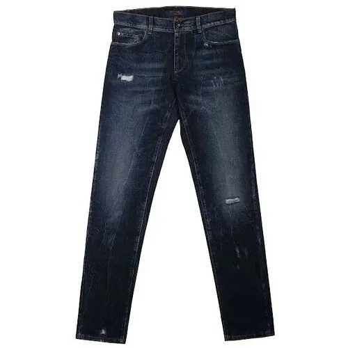 Джинсы Trussardi Jeans, размер 48, синий