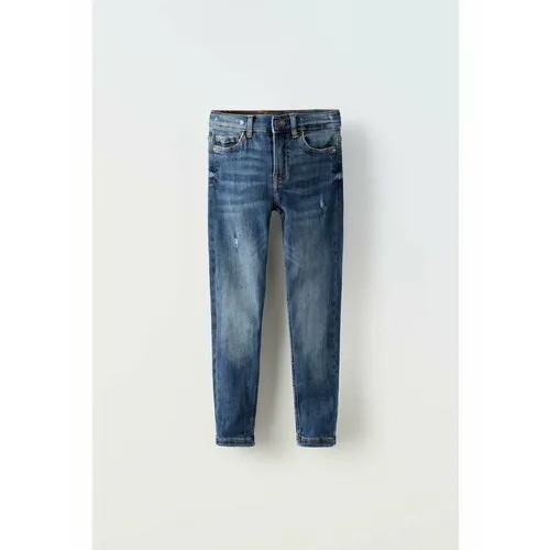 Джинсы  Zara, размер 122, синий