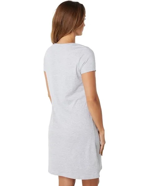 Платье U.S. POLO ASSN. Crew Neck Graphic Dress, цвет Light Heather Grey