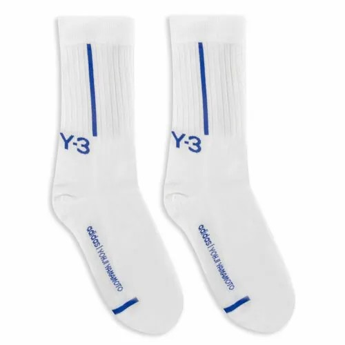 Носки adidas adidas originals x Y's, размер L, белый/синий