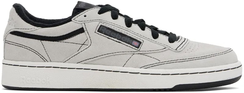 Серые винтажные кроссовки Club C 85 Reebok Classics