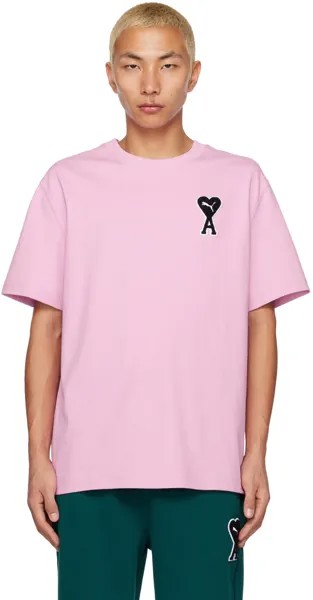 Розовая футболка Puma Edition AMI Alexandre Mattiussi