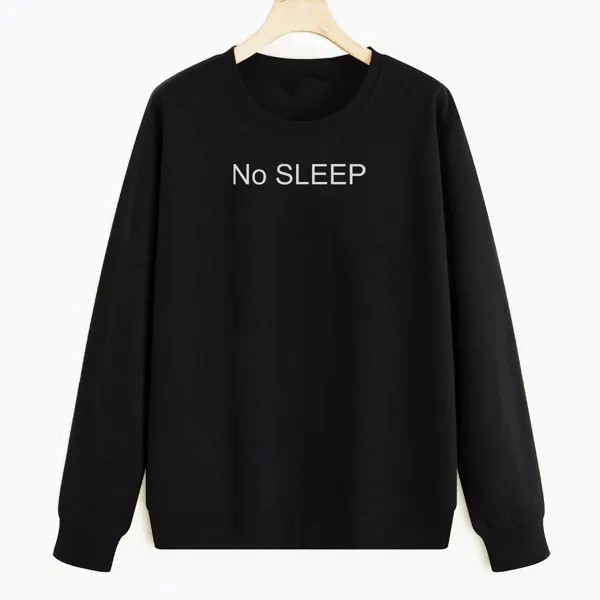 Свитшот черный CoolPodarok No SLEEP