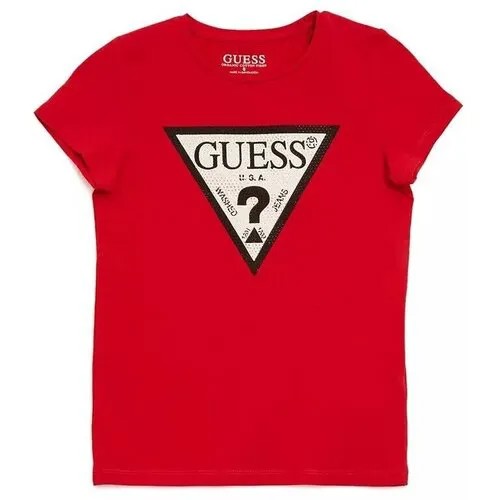 Футболка GUESS, размер 10, красный