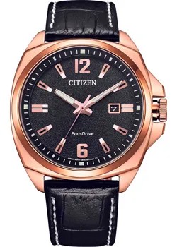 Японские наручные  мужские часы Citizen AW1723-02E. Коллекция Eco-Drive