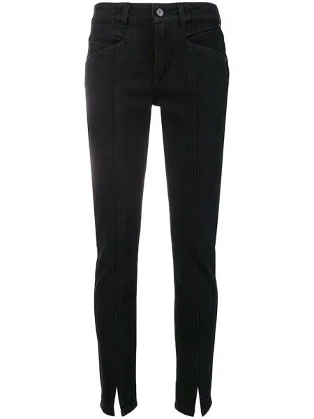 Givenchy брюки с разрезами спереди