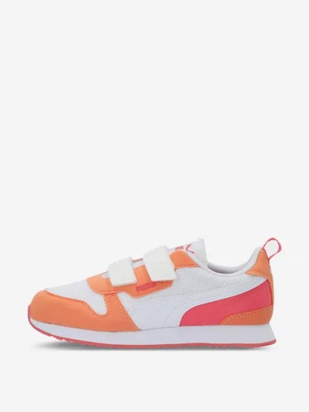 Кроссовки для девочек PUMA R78 V PS, Белый