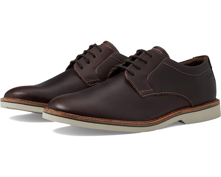 Оксфорды Clarks Atticus LT Lace, цвет British Tan Leather