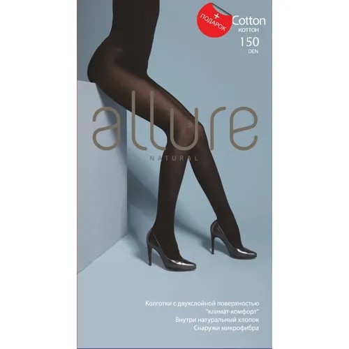 Колготки ALLURE, 100 den, размер 3, черный