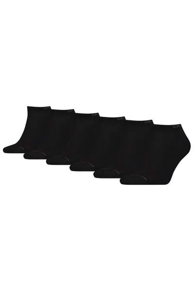 Черные носки (6 шт) Calvin Klein, черный