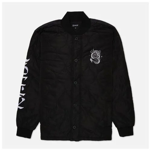Мужская куртка бомбер Ripndip Mystic Jerm Quilted чёрный , Размер L