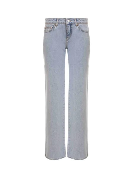 Chiara Ferragni джинсы с заниженной талией и пятью карманами, синий