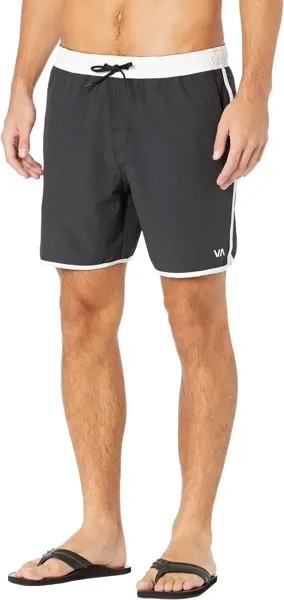Гибридные шорты Yogger RVCA, черный