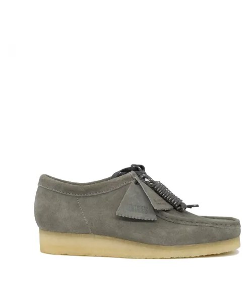Полуботинки Clarks, серый