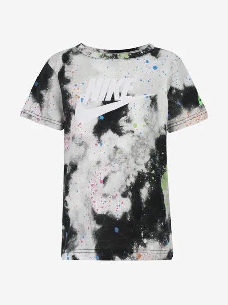 Футболка для мальчиков Nike Tie Dye Futura, Черный