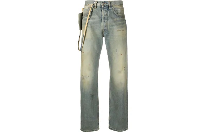 Джинсы мужские синие Maison Margiela, синий