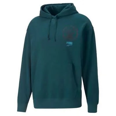 Puma Downtown Graphic Pullover Hoodie Mens Размер XXL Повседневная спортивная верхняя одежда 5