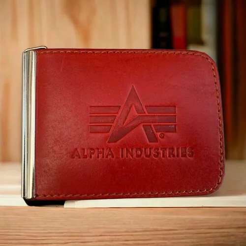 Бумажник ALPHA INDUSTRIES, красный