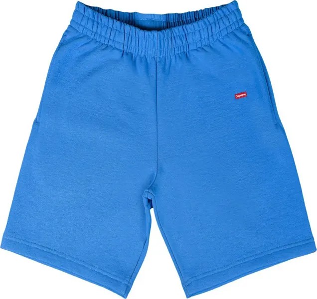 Спортивные шорты Supreme Small Box Sweatshort 'Bright Blue', синий