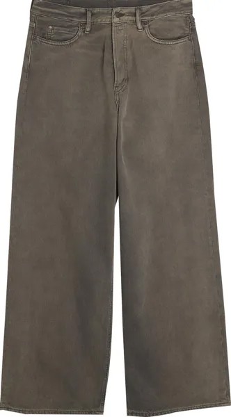 Джинсы Acne Studios Loose Fit 'Anthracite Grey', серый