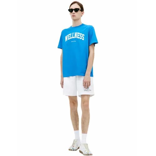 Футболка Sporty & Rich, размер L, голубой