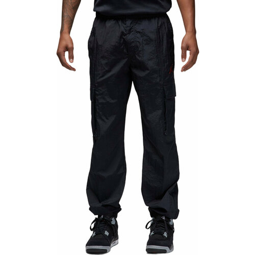 Брюки спортивные NIKE M J FLT MVP STMT WOVEN PANT, размер L, чёрный