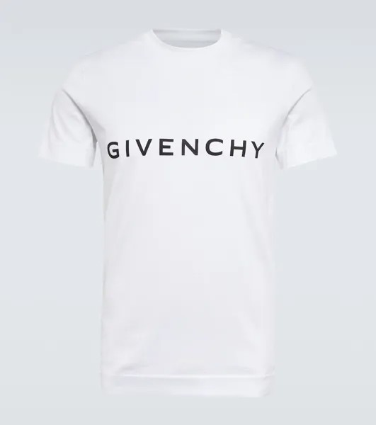 Хлопковая футболка Archetype Givenchy, белый
