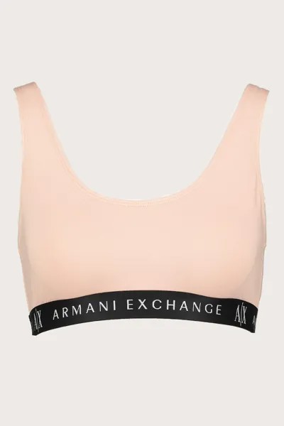 Бюстье с логотипом Armani Exchange, черный