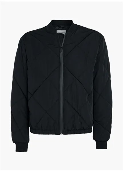 Черное мужское пальто Calvin Klein