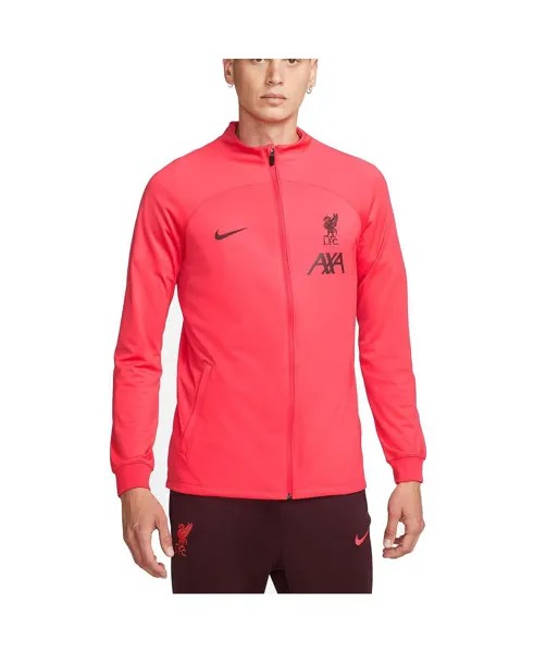 Мужская красная спортивная куртка Liverpool Performance Strike с молнией во всю длину Nike