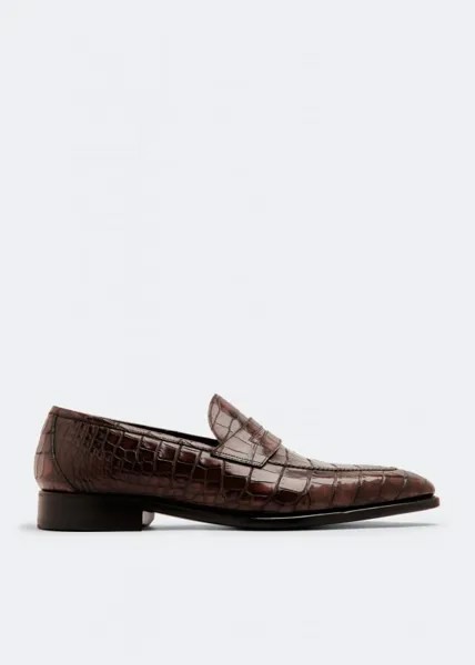 Лоферы FAGGIOLI ATELIER Ancona loafers, коричневый